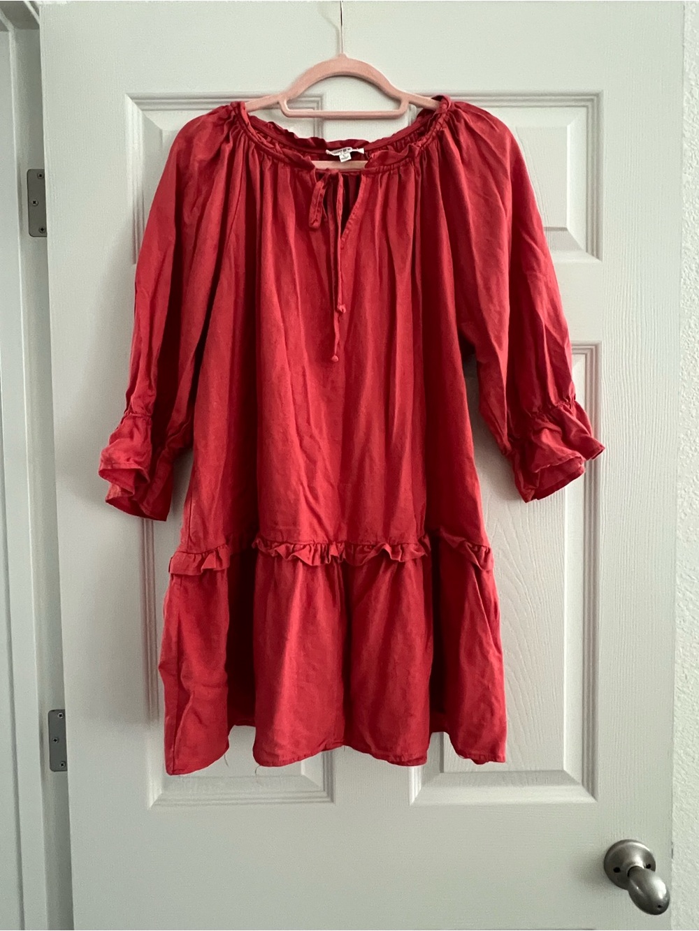 Umgee Dress with Ruffle Tier